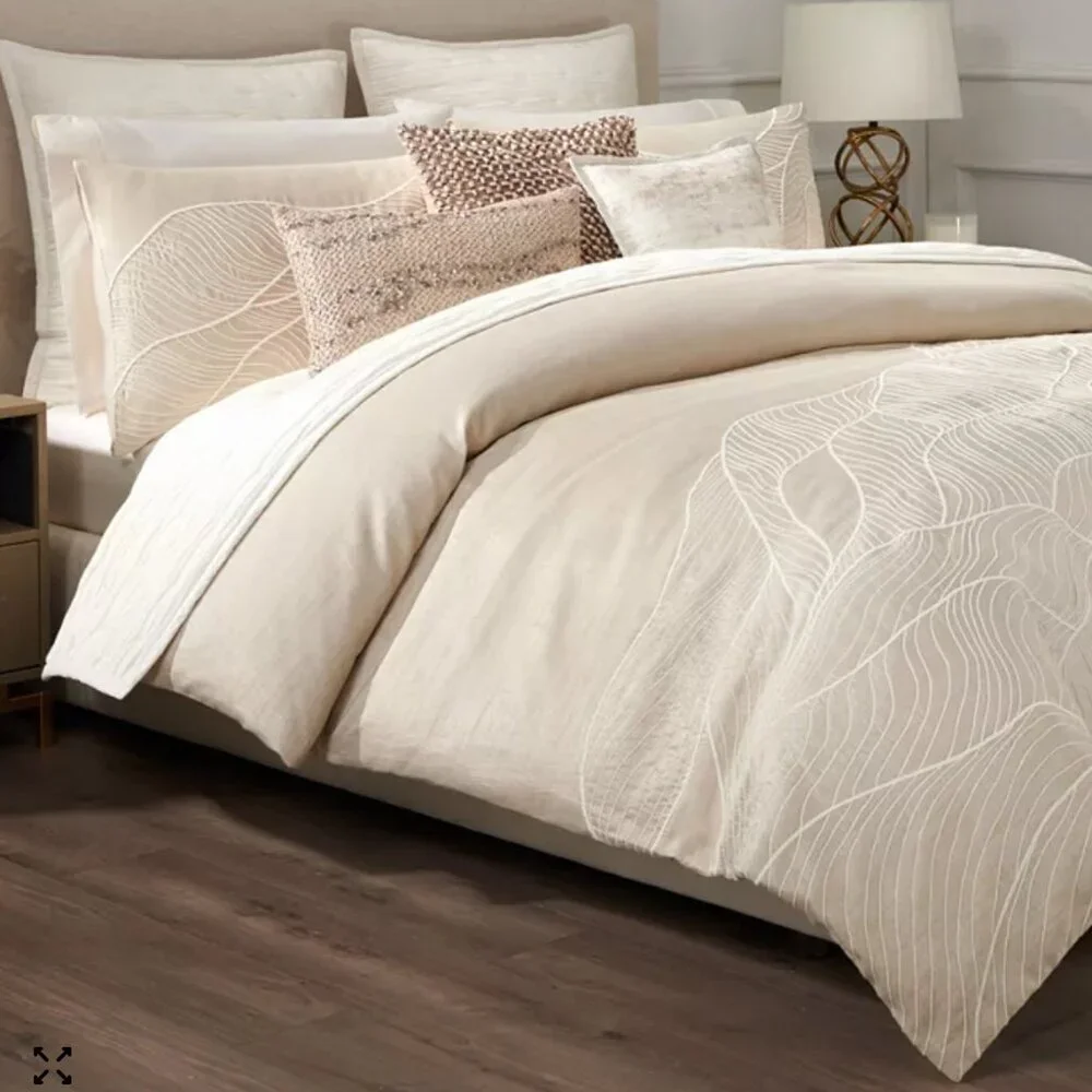 NWOT Donna Karan Home Dune Duvet Cover Set